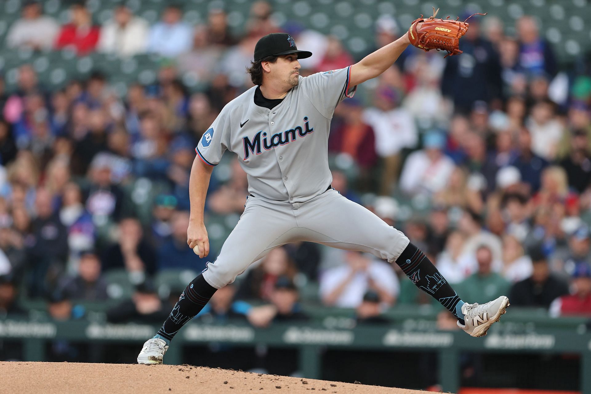 Miami Marlins v Chicago Cubs